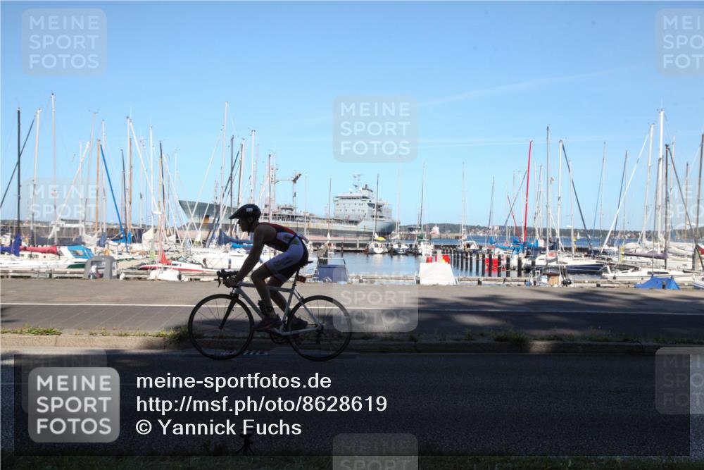 17.08.2025 - KN Förde Triathlon 2025 Yannick Fuchs http://msf.ph/oto/8628619 17.08.2025 14:55:57 Radfahren  meine-sportfotos.de