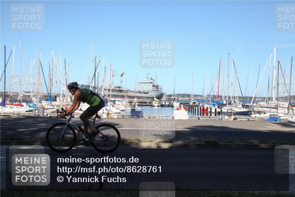 17.08.2025 - KN Förde Triathlon 2025 Yannick Fuchs http://msf.ph/oto/8628761 17.08.2025 15:38:46 Radfahren  meine-sportfotos.de