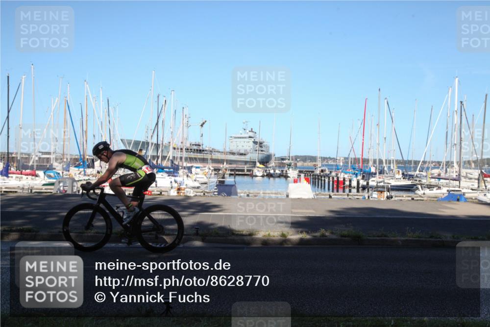 17.08.2025 - KN Förde Triathlon 2025 Yannick Fuchs http://msf.ph/oto/8628770 17.08.2025 15:43:57 Radfahren  meine-sportfotos.de