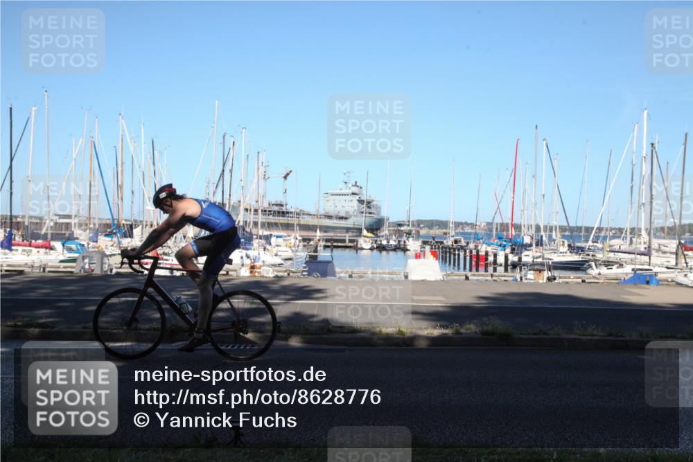 17.08.2025 - KN Förde Triathlon 2025 Yannick Fuchs http://msf.ph/oto/8628776 17.08.2025 15:46:12 Radfahren  meine-sportfotos.de
