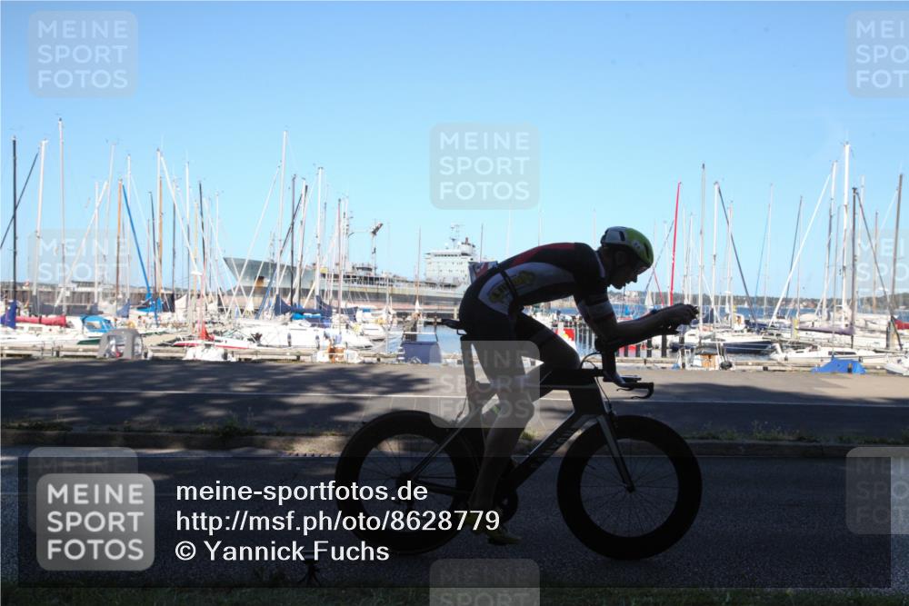 17.08.2025 - KN Förde Triathlon 2025 Yannick Fuchs http://msf.ph/oto/8628779 17.08.2025 15:46:48 Radfahren  meine-sportfotos.de