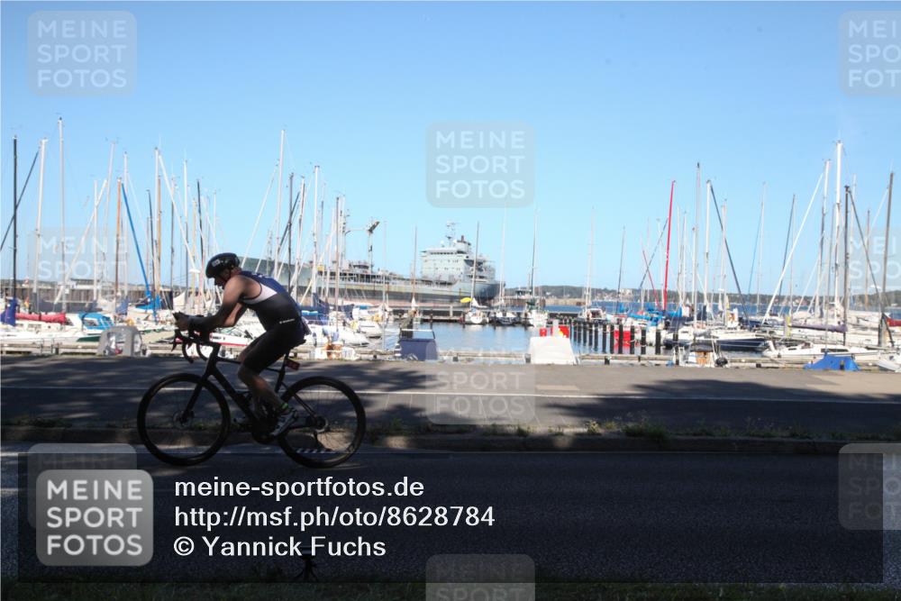 17.08.2025 - KN Förde Triathlon 2025 Yannick Fuchs http://msf.ph/oto/8628784 17.08.2025 15:48:09 Radfahren  meine-sportfotos.de