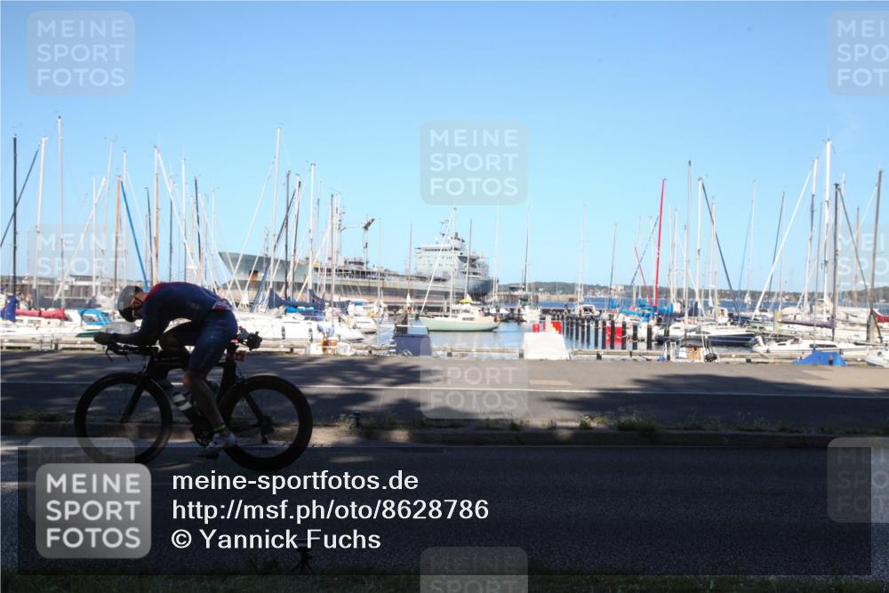 17.08.2025 - KN Förde Triathlon 2025 Yannick Fuchs http://msf.ph/oto/8628786 17.08.2025 15:49:01 Radfahren  meine-sportfotos.de