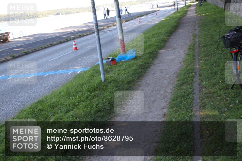 17.08.2025 - KN Förde Triathlon 2025 Yannick Fuchs http://msf.ph/oto/8628795 17.08.2025 15:51:10 Radfahren  meine-sportfotos.de