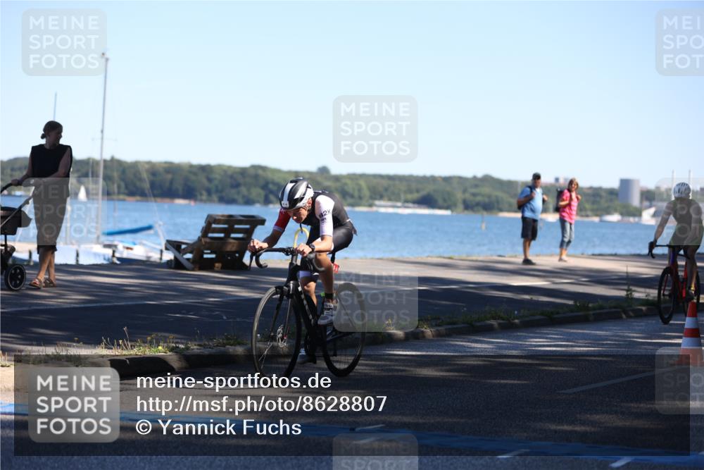 17.08.2025 - KN Förde Triathlon 2025 Yannick Fuchs http://msf.ph/oto/8628807 17.08.2025 14:54:36 Radfahren 82 meine-sportfotos.de