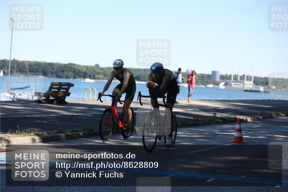 17.08.2025 - KN Förde Triathlon 2025 Yannick Fuchs http://msf.ph/oto/8628809 17.08.2025 14:54:37 Radfahren  meine-sportfotos.de