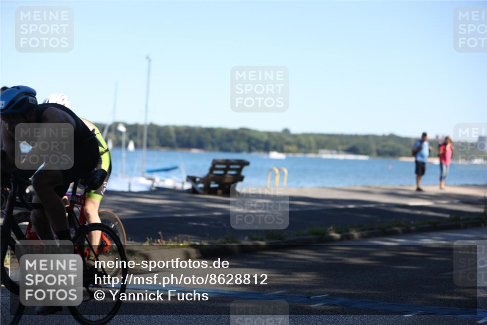 17.08.2025 - KN Förde Triathlon 2025 Yannick Fuchs http://msf.ph/oto/8628812 17.08.2025 14:54:37 Radfahren  meine-sportfotos.de