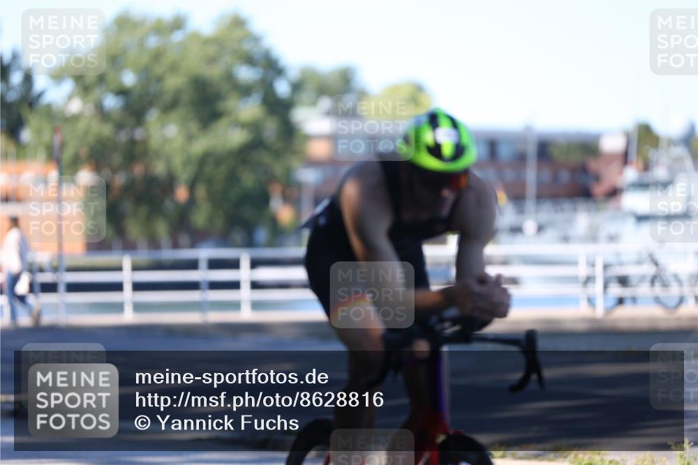 17.08.2025 - KN Förde Triathlon 2025 Yannick Fuchs http://msf.ph/oto/8628816 17.08.2025 14:55:54 Radfahren  meine-sportfotos.de