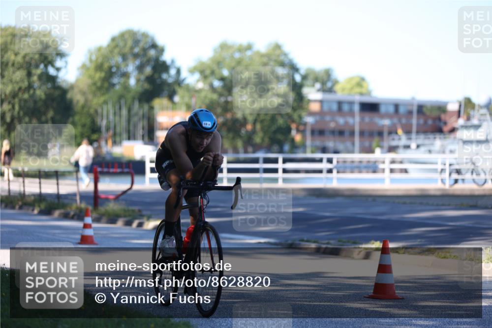 17.08.2025 - KN Förde Triathlon 2025 Yannick Fuchs http://msf.ph/oto/8628820 17.08.2025 14:55:57 Radfahren 10 meine-sportfotos.de