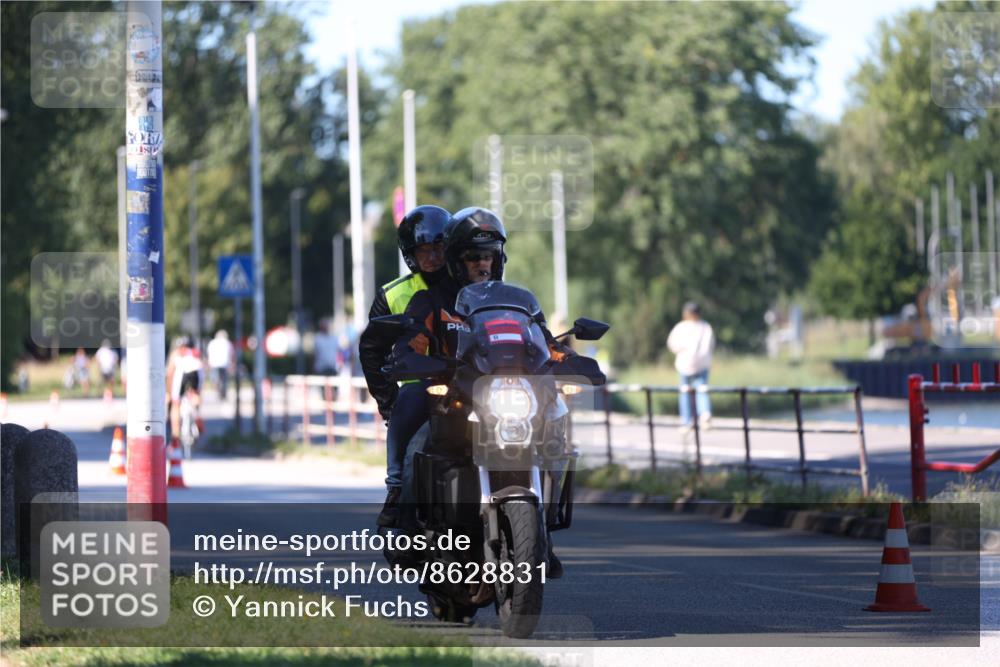 17.08.2025 - KN Förde Triathlon 2025 Yannick Fuchs http://msf.ph/oto/8628831 17.08.2025 14:56:04 Radfahren  meine-sportfotos.de