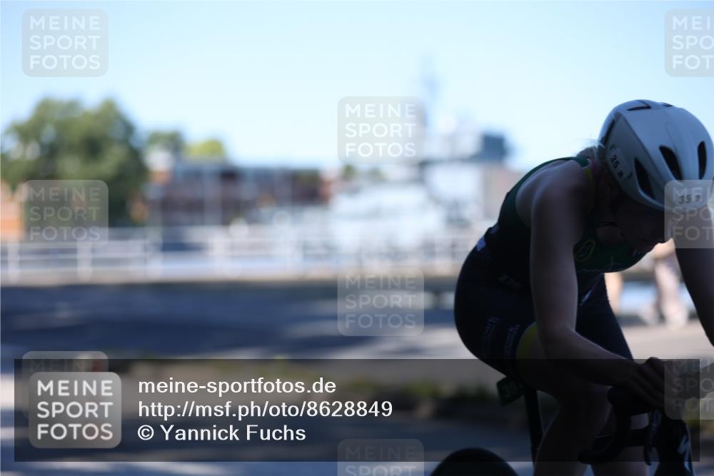 17.08.2025 - KN Förde Triathlon 2025 Yannick Fuchs http://msf.ph/oto/8628849 17.08.2025 15:03:22 Radfahren 35, 35 meine-sportfotos.de