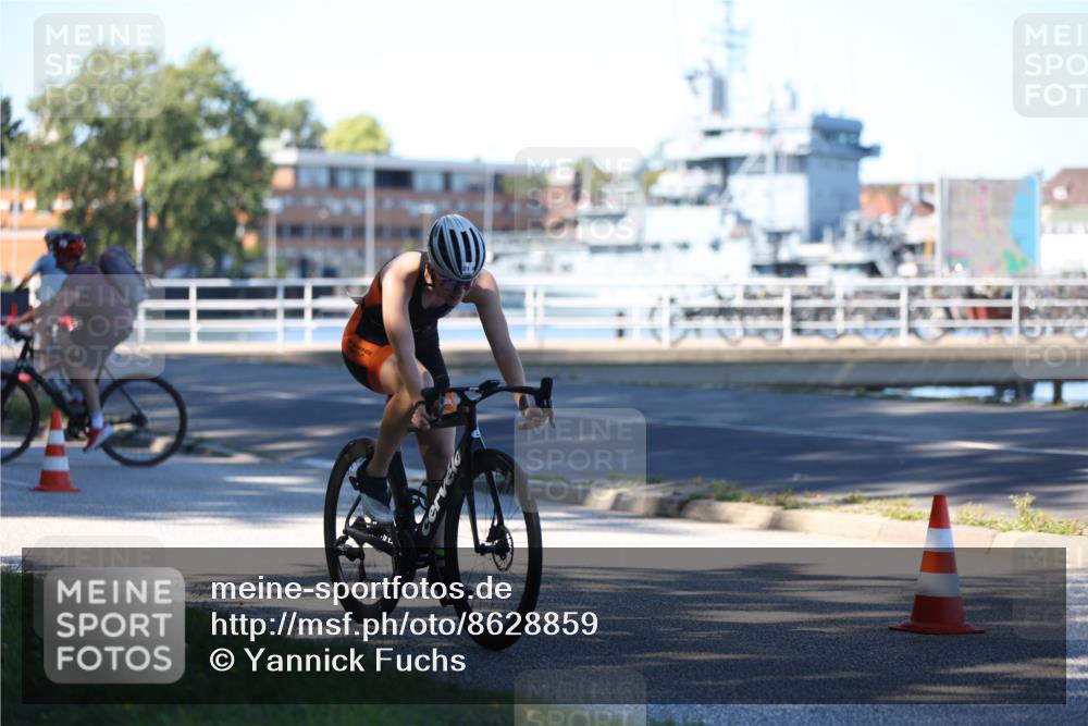 17.08.2025 - KN Förde Triathlon 2025 Yannick Fuchs http://msf.ph/oto/8628859 17.08.2025 15:04:39 Radfahren 21 meine-sportfotos.de