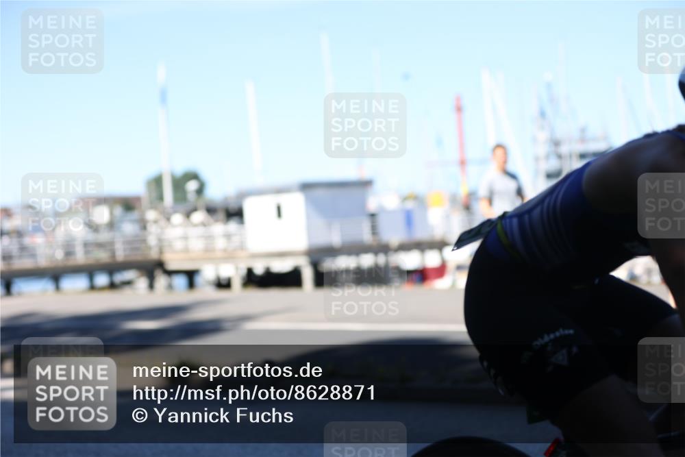 17.08.2025 - KN Förde Triathlon 2025 Yannick Fuchs http://msf.ph/oto/8628871 17.08.2025 15:05:25 Radfahren  meine-sportfotos.de