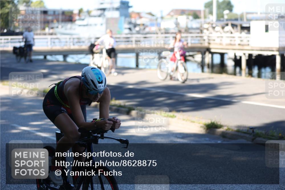 17.08.2025 - KN Förde Triathlon 2025 Yannick Fuchs http://msf.ph/oto/8628875 17.08.2025 15:05:29 Radfahren 20 meine-sportfotos.de