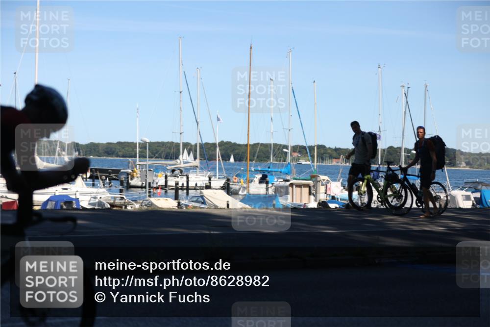 17.08.2025 - KN Förde Triathlon 2025 Yannick Fuchs http://msf.ph/oto/8628982 17.08.2025 15:21:59 Radfahren  meine-sportfotos.de