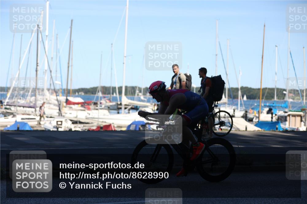 17.08.2025 - KN Förde Triathlon 2025 Yannick Fuchs http://msf.ph/oto/8628990 17.08.2025 15:22:04 Radfahren  meine-sportfotos.de