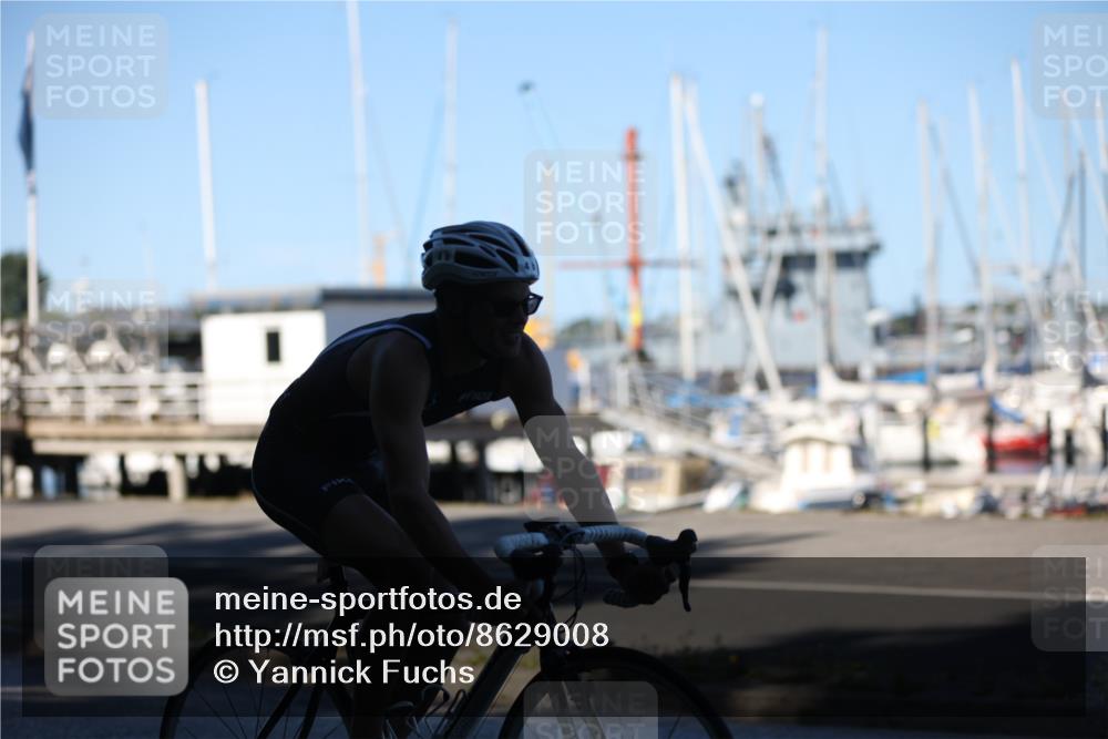 17.08.2025 - KN Förde Triathlon 2025 Yannick Fuchs http://msf.ph/oto/8629008 17.08.2025 15:23:27 Radfahren 1 meine-sportfotos.de