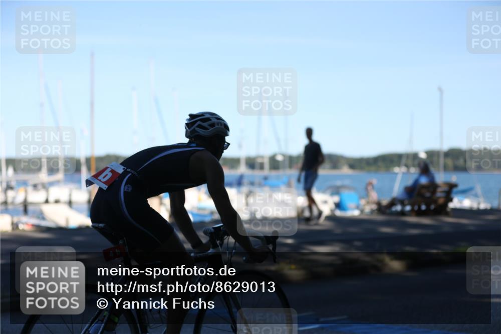 17.08.2025 - KN Förde Triathlon 2025 Yannick Fuchs http://msf.ph/oto/8629013 17.08.2025 15:23:27 Radfahren 4 meine-sportfotos.de