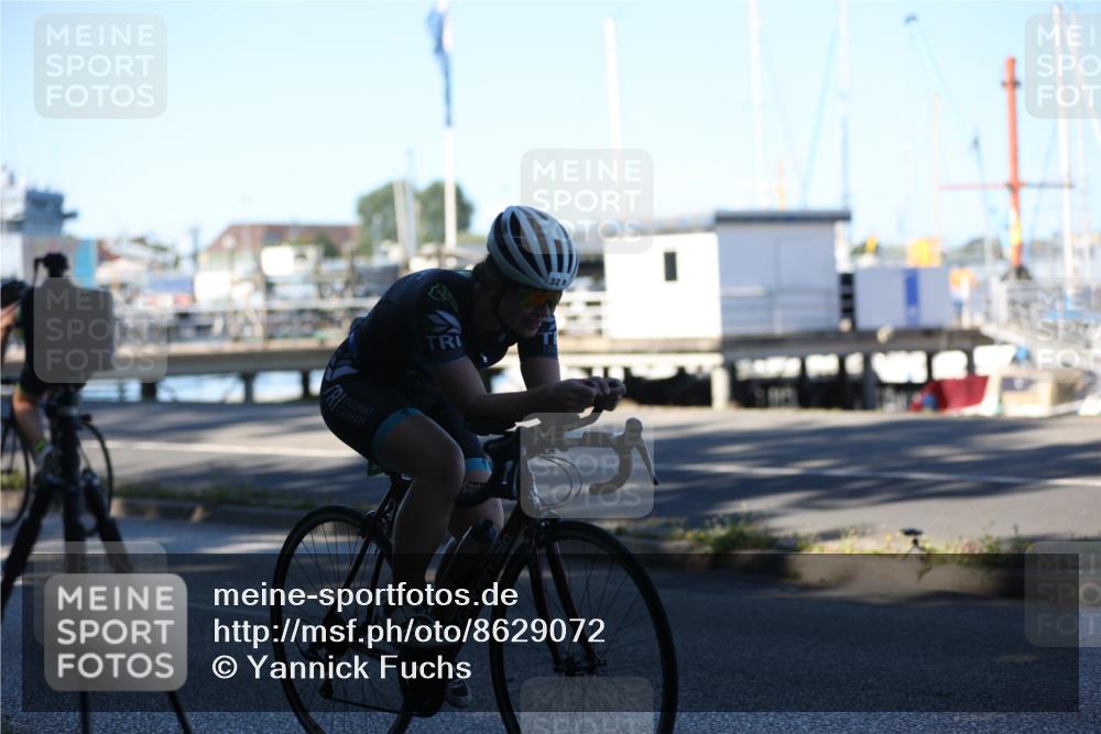 17.08.2025 - KN Förde Triathlon 2025 Yannick Fuchs http://msf.ph/oto/8629072 17.08.2025 15:28:22 Radfahren 32 meine-sportfotos.de