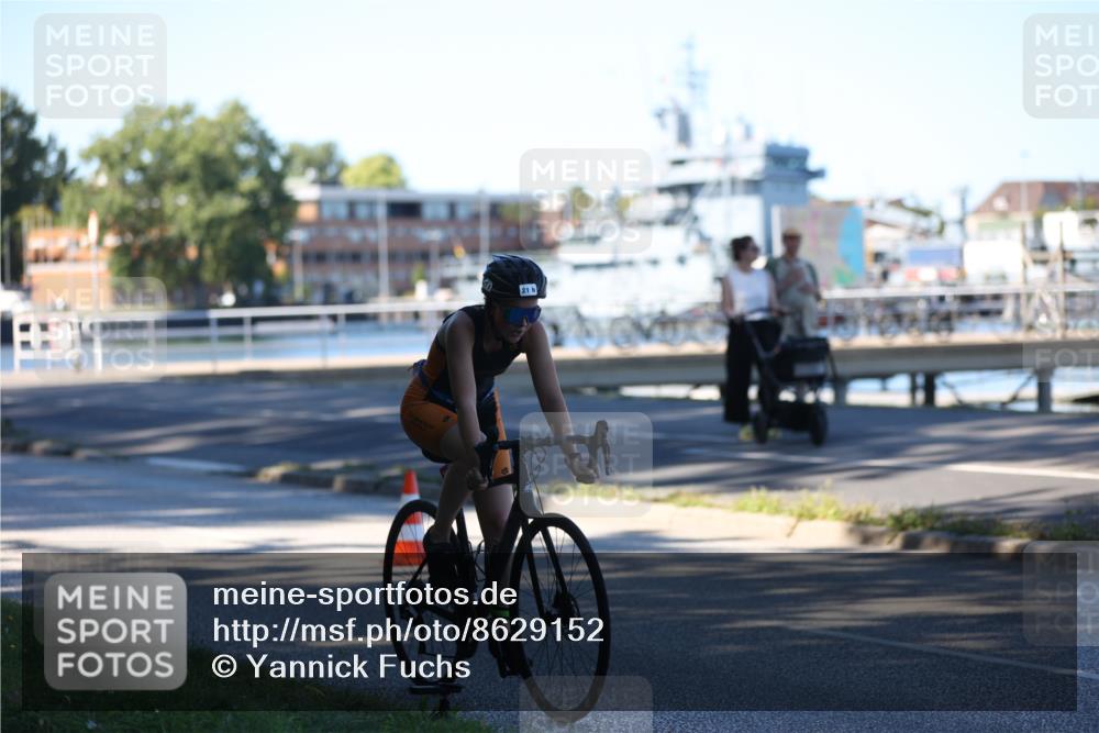17.08.2025 - KN Förde Triathlon 2025 Yannick Fuchs http://msf.ph/oto/8629152 17.08.2025 15:34:13 Radfahren 21 meine-sportfotos.de