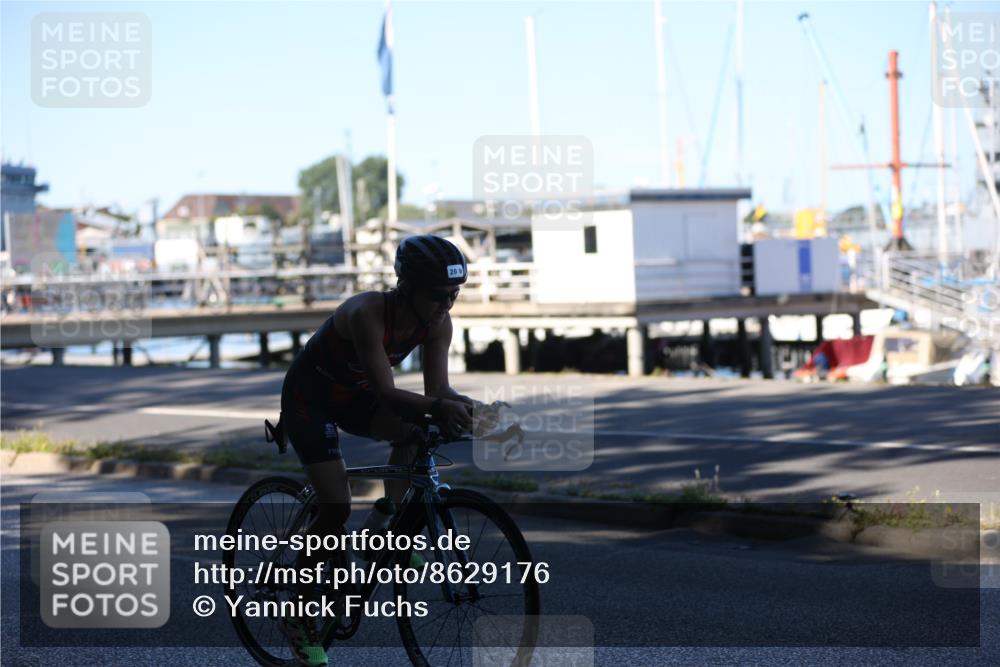 17.08.2025 - KN Förde Triathlon 2025 Yannick Fuchs http://msf.ph/oto/8629176 17.08.2025 15:34:42 Radfahren 20 meine-sportfotos.de