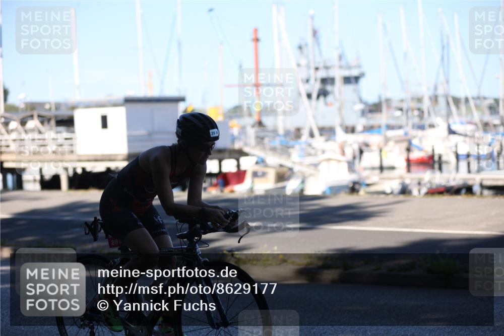17.08.2025 - KN Förde Triathlon 2025 Yannick Fuchs http://msf.ph/oto/8629177 17.08.2025 15:34:42 Radfahren 20 meine-sportfotos.de