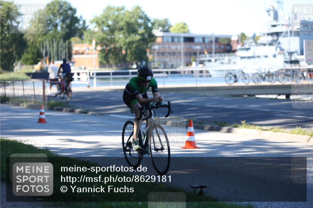 17.08.2025 - KN Förde Triathlon 2025 Yannick Fuchs http://msf.ph/oto/8629181 17.08.2025 15:34:51 Radfahren 29 meine-sportfotos.de