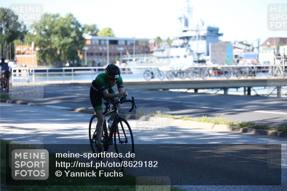 17.08.2025 - KN Förde Triathlon 2025 Yannick Fuchs http://msf.ph/oto/8629182 17.08.2025 15:34:51 Radfahren 29 meine-sportfotos.de