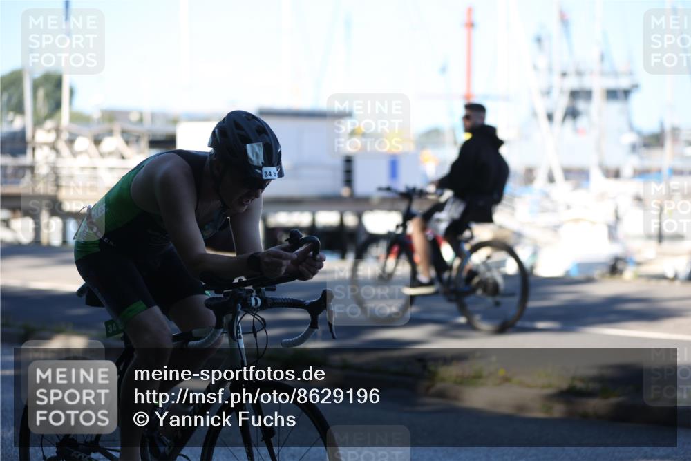 17.08.2025 - KN Förde Triathlon 2025 Yannick Fuchs http://msf.ph/oto/8629196 17.08.2025 15:36:23 Radfahren 34, 34 meine-sportfotos.de