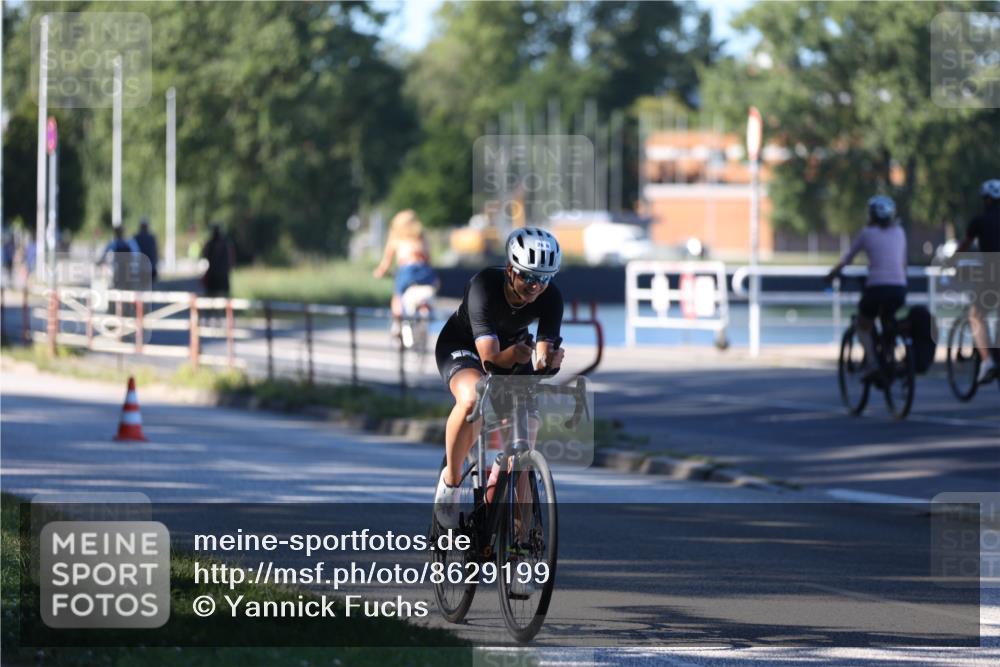 17.08.2025 - KN Förde Triathlon 2025 Yannick Fuchs http://msf.ph/oto/8629199 17.08.2025 15:36:43 Radfahren 5 meine-sportfotos.de