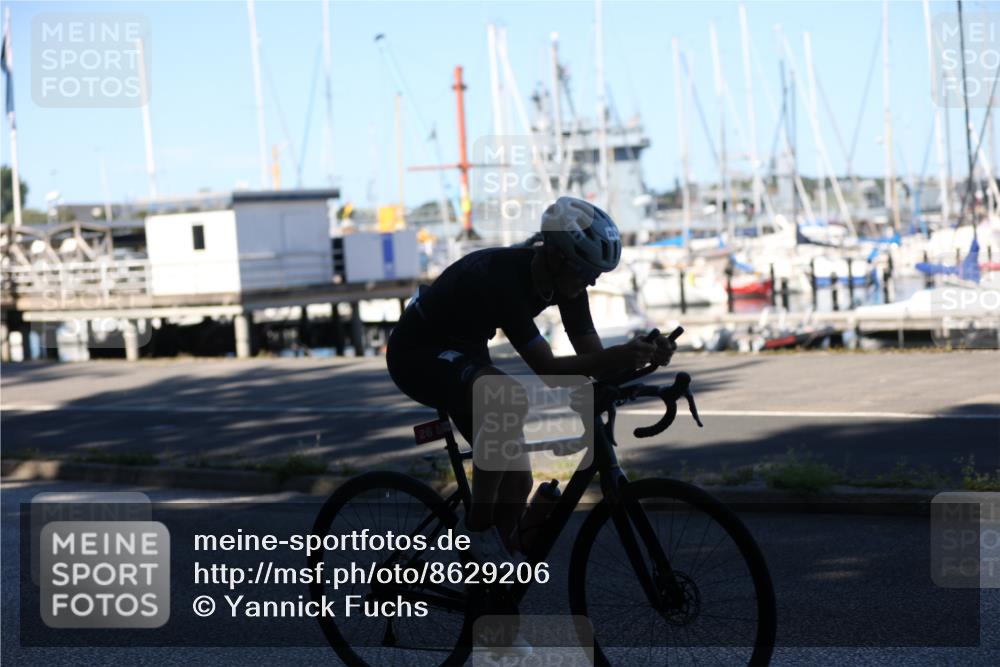 17.08.2025 - KN Förde Triathlon 2025 Yannick Fuchs http://msf.ph/oto/8629206 17.08.2025 15:36:44 Radfahren  meine-sportfotos.de