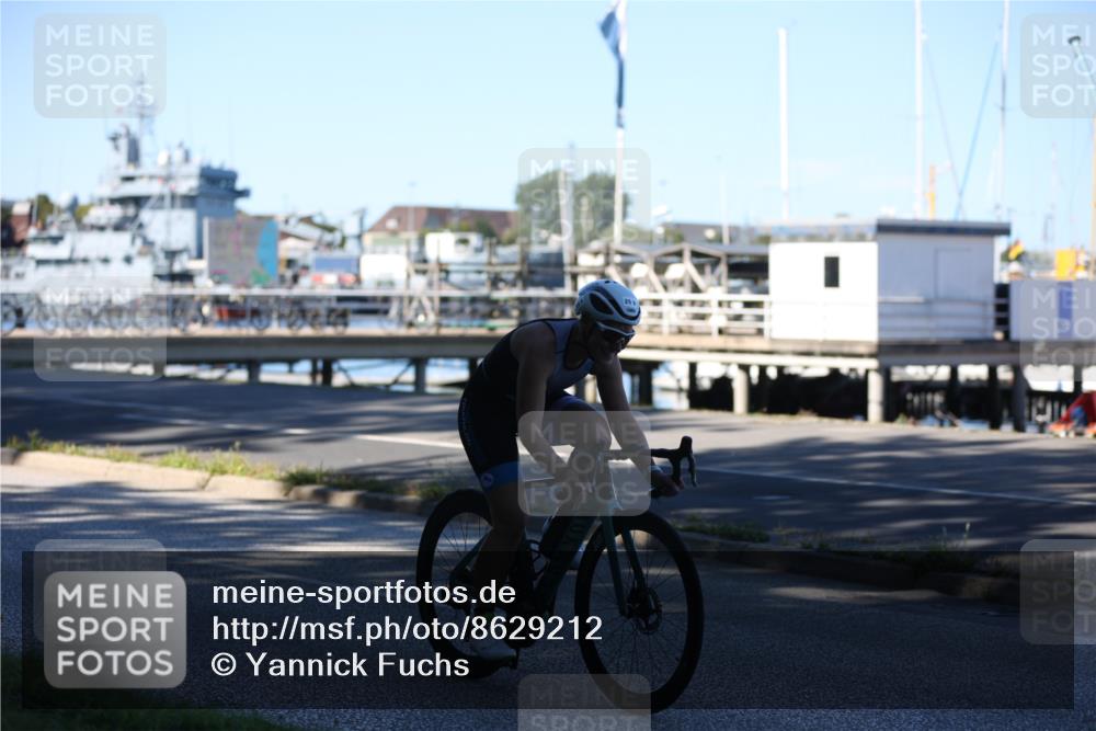 17.08.2025 - KN Förde Triathlon 2025 Yannick Fuchs http://msf.ph/oto/8629212 17.08.2025 15:37:09 Radfahren  meine-sportfotos.de