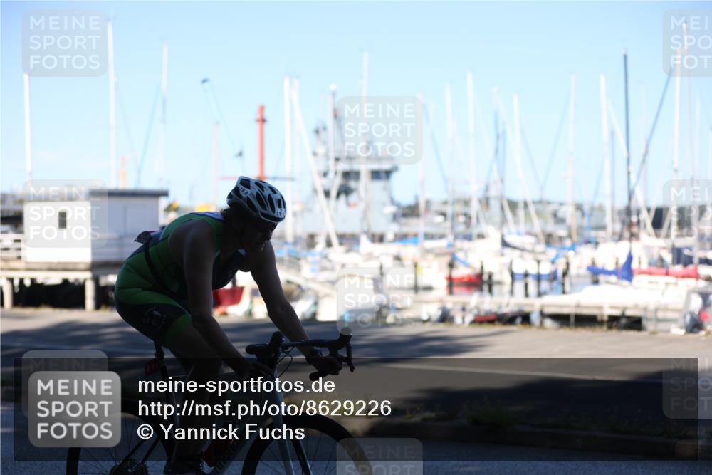 17.08.2025 - KN Förde Triathlon 2025 Yannick Fuchs http://msf.ph/oto/8629226 17.08.2025 15:40:27 Radfahren 19 meine-sportfotos.de