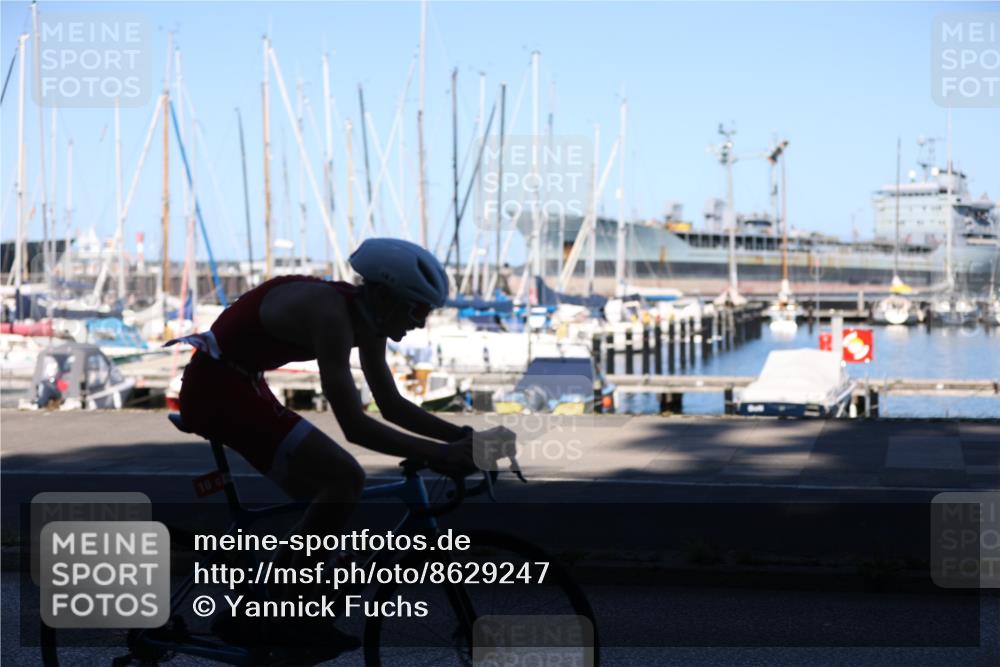 17.08.2025 - KN Förde Triathlon 2025 Yannick Fuchs http://msf.ph/oto/8629247 17.08.2025 15:41:43 Radfahren 16 meine-sportfotos.de