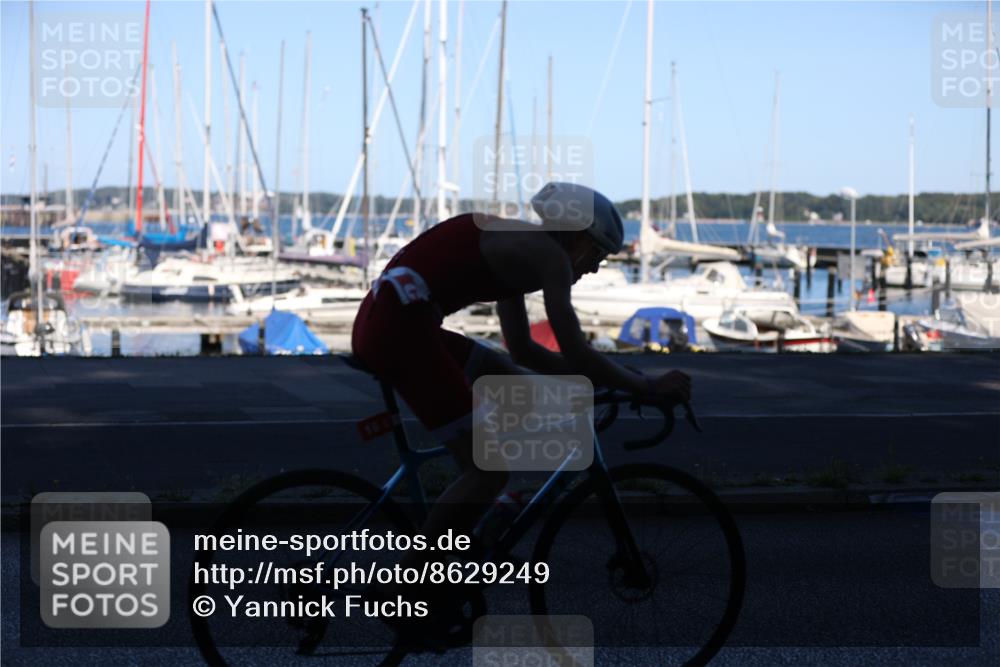17.08.2025 - KN Förde Triathlon 2025 Yannick Fuchs http://msf.ph/oto/8629249 17.08.2025 15:41:44 Radfahren 16 meine-sportfotos.de