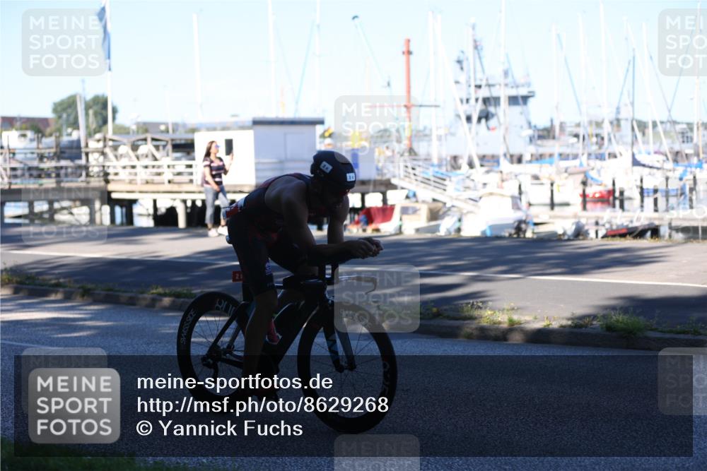 17.08.2025 - KN Förde Triathlon 2025 Yannick Fuchs http://msf.ph/oto/8629268 17.08.2025 15:45:10 Radfahren 80 meine-sportfotos.de