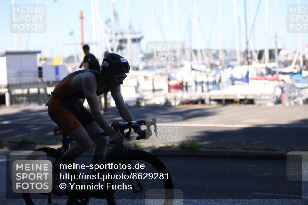 17.08.2025 - KN Förde Triathlon 2025 Yannick Fuchs http://msf.ph/oto/8629281 17.08.2025 15:47:32 Radfahren 15, 15 meine-sportfotos.de