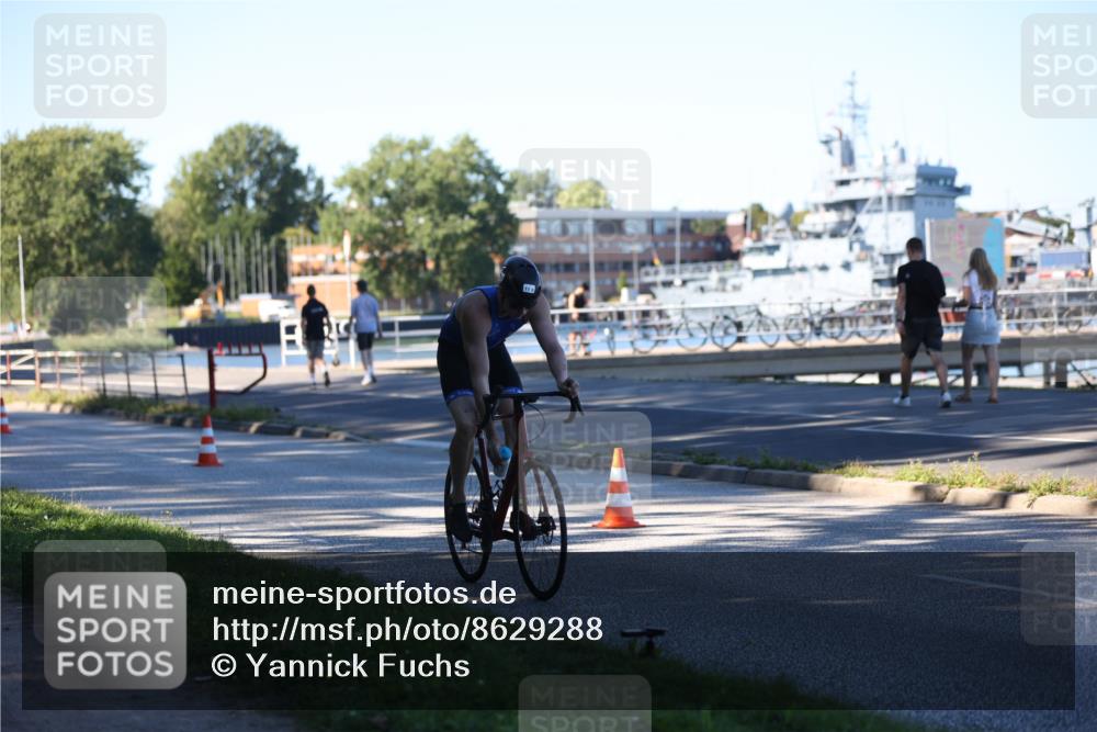 17.08.2025 - KN Förde Triathlon 2025 Yannick Fuchs http://msf.ph/oto/8629288 17.08.2025 15:47:42 Radfahren 11 meine-sportfotos.de
