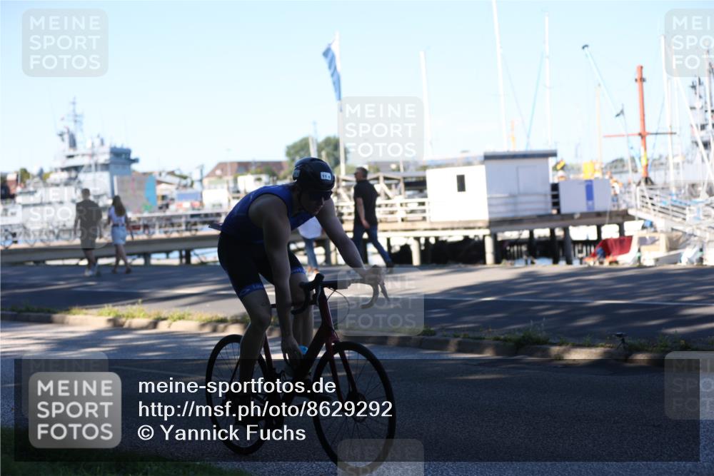 17.08.2025 - KN Förde Triathlon 2025 Yannick Fuchs http://msf.ph/oto/8629292 17.08.2025 15:47:43 Radfahren 11 meine-sportfotos.de