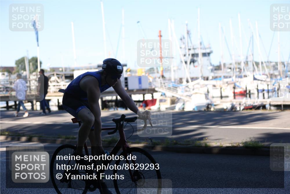 17.08.2025 - KN Förde Triathlon 2025 Yannick Fuchs http://msf.ph/oto/8629293 17.08.2025 15:47:43 Radfahren 11 meine-sportfotos.de