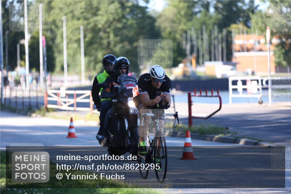 17.08.2025 - KN Förde Triathlon 2025 Yannick Fuchs http://msf.ph/oto/8629295 17.08.2025 15:49:30 Radfahren  meine-sportfotos.de