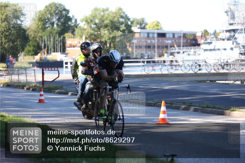17.08.2025 - KN Förde Triathlon 2025 Yannick Fuchs http://msf.ph/oto/8629297 17.08.2025 15:49:31 Radfahren  meine-sportfotos.de