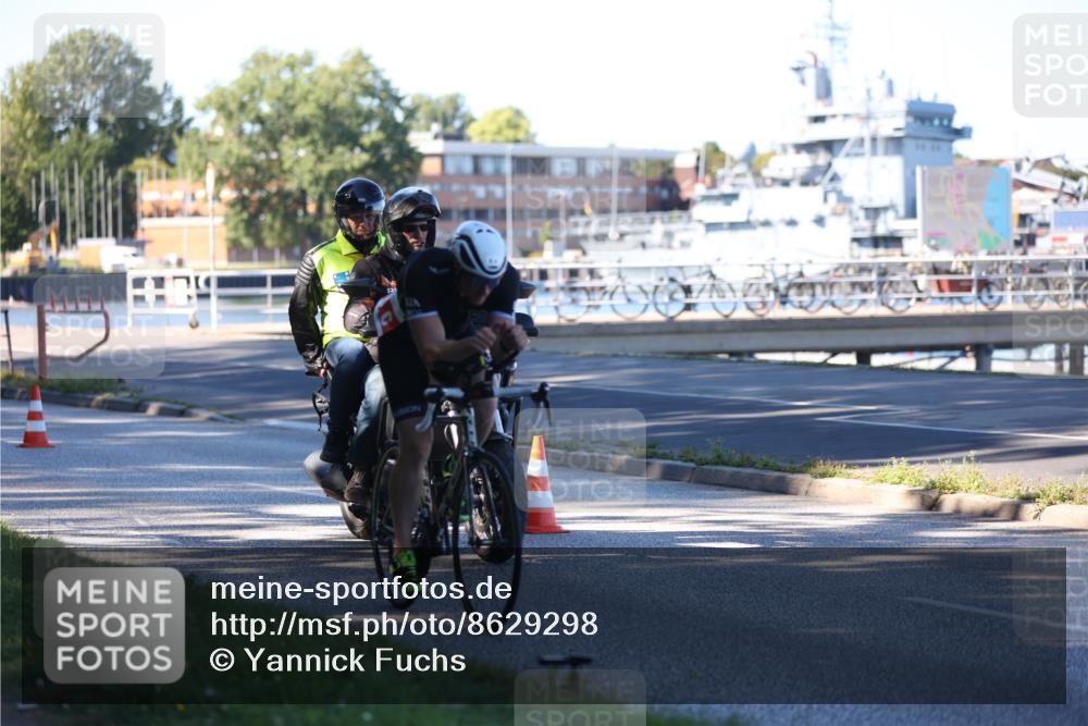 17.08.2025 - KN Förde Triathlon 2025 Yannick Fuchs http://msf.ph/oto/8629298 17.08.2025 15:49:31 Radfahren  meine-sportfotos.de