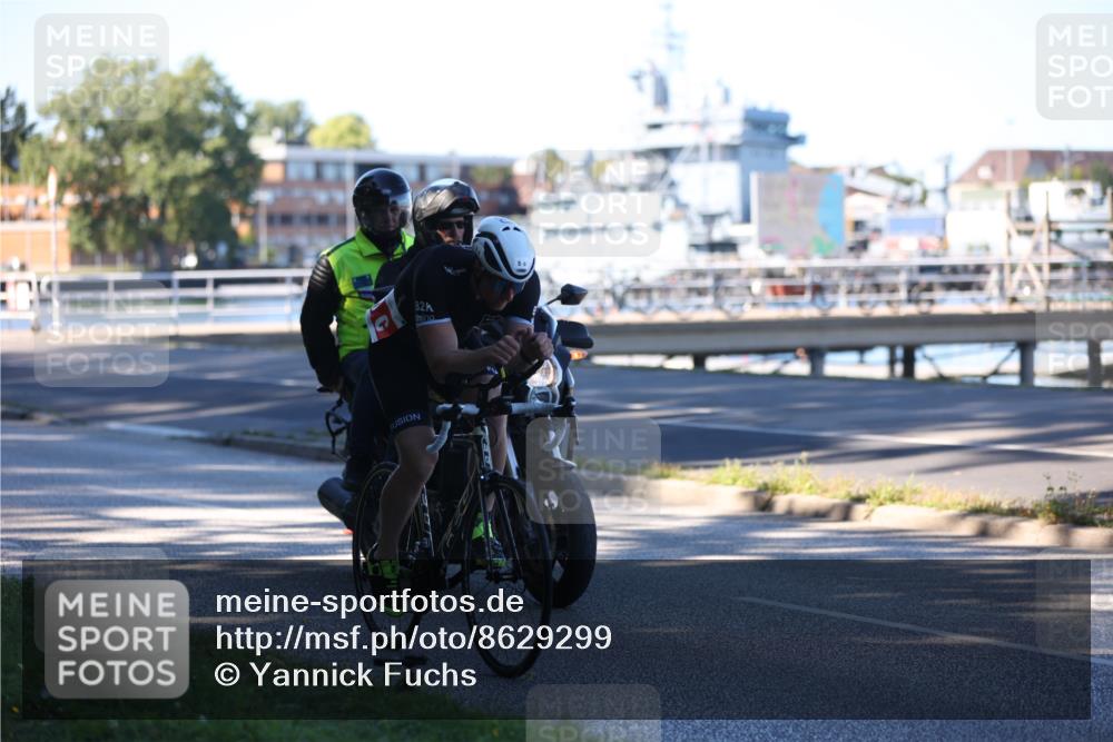 17.08.2025 - KN Förde Triathlon 2025 Yannick Fuchs http://msf.ph/oto/8629299 17.08.2025 15:49:31 Radfahren 2 meine-sportfotos.de