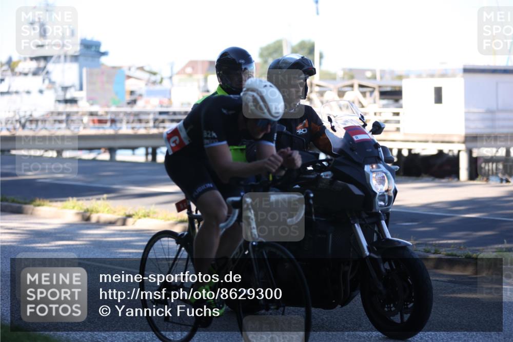 17.08.2025 - KN Förde Triathlon 2025 Yannick Fuchs http://msf.ph/oto/8629300 17.08.2025 15:49:31 Radfahren  meine-sportfotos.de