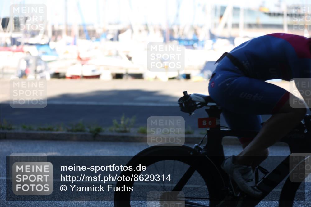 17.08.2025 - KN Förde Triathlon 2025 Yannick Fuchs http://msf.ph/oto/8629314 17.08.2025 15:50:26 Radfahren 8 meine-sportfotos.de