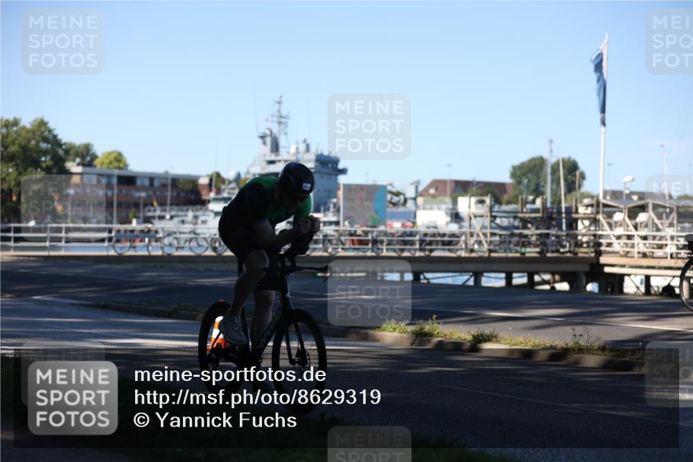 17.08.2025 - KN Förde Triathlon 2025 Yannick Fuchs http://msf.ph/oto/8629319 17.08.2025 15:53:43 Radfahren  meine-sportfotos.de