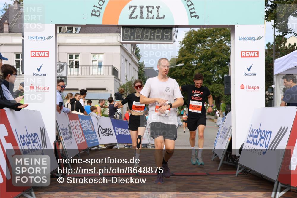 31.08.2025 - 21. Blankeneser Heldenlauf Strokosch-Dieckow http://msf.ph/oto/8648875 31.08.2025 09:46:45 Ziel 1147, 1073, 1072, 1173 meine-sportfotos.de