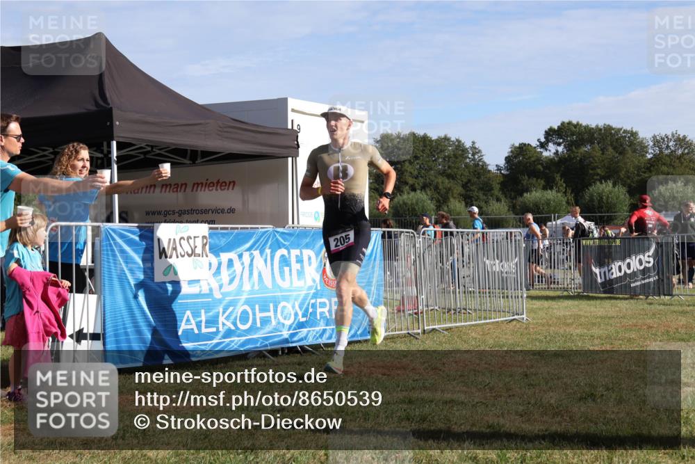 31.08.2025 - Elbe Triathlon Hamburg Strokosch-Dieckow http://msf.ph/oto/8650539 31.08.2025 09:27:25 Laufen 205 meine-sportfotos.de