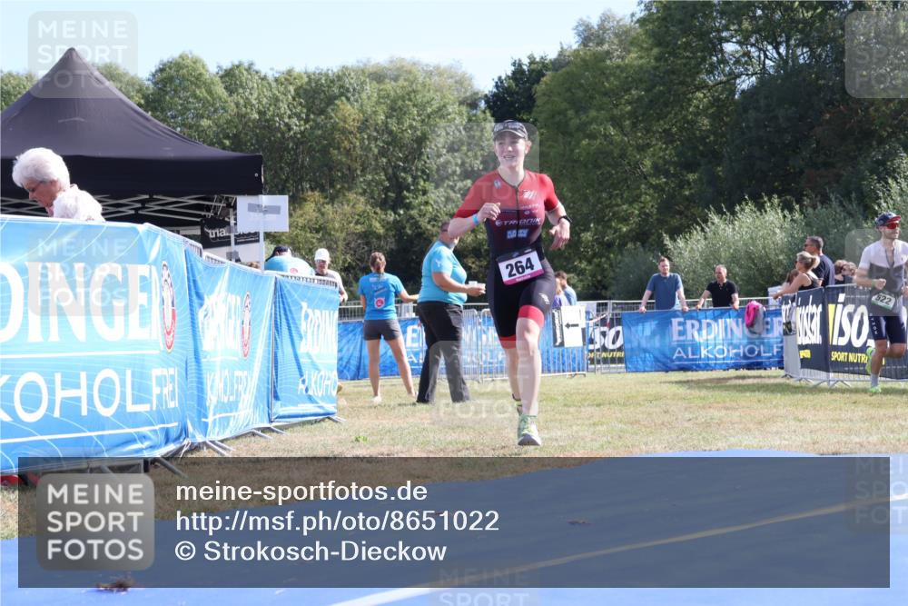 31.08.2025 - Elbe Triathlon Hamburg Strokosch-Dieckow http://msf.ph/oto/8651022 31.08.2025 10:31:58 Ziel 168, 264 meine-sportfotos.de